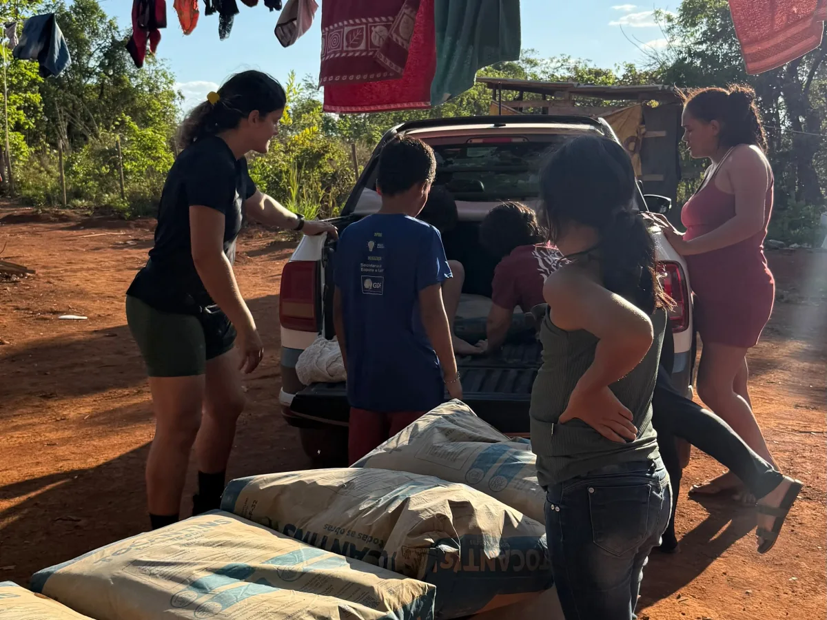 Registro da obra do projeto social